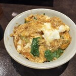 とり料理ふじ - シメの卵雑炊。肉入ってないけど、美味〜い!