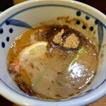 麺座ぎん - つけ汁アップ