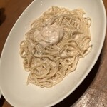 たべる菜 - 明太子と青じそのパスタ