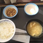 Matsuya - Wで選べる玉子かけごはん（ミニ牛皿，温泉玉子）