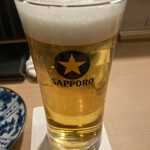 串揚げ 六角亭 - 生ビール