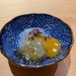 鮨徳 - のれそれの酢味噌和え