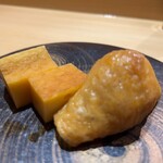 鮨徳 - 玉子焼といなり寿司