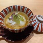 鮨徳 - 白甘鯛と蕪蒸し