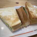 コメダ珈琲店 - ミックストーストサンド