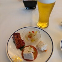 中国料理 桃花林 - やっぱビールは欠かせない