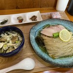 noodle shop nanairo - 貝つけ麺 大盛 1,300円