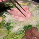 博多つゆしゃぶ 鉄板 お汐井 - 