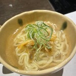 しゃぶしゃぶ・日本料理 木曽路 - 〆は中華麺をチョイス