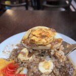 ムルギー - 混ぜムルギー、玉子