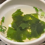 焼肉名菜 福寿 - わかめスープ