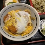 富士見庵 - ミニかつ丼