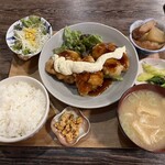 華雪 - ランチ:チキン南蛮定食　880円税込 R6.3.24