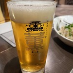 北海道もんじゃ 薫 - さて最初はビールから。クラシックは瓶か〜。生はPSBでした。まあ、いいか。