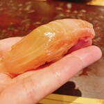 天ぷら たけうち - 銚子の金目鯛