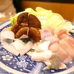 澤田 - 淡路島三年河豚　白菜　椎茸