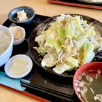 お食事処 あしび - 野菜炒め定食