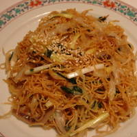 赤坂璃宮 赤坂本店 - 野菜入り塩味焼きそば
