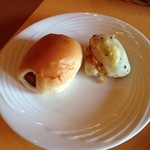 Primavera - ソーセージパン、明太子チーズパン
