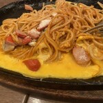 カーサタベ - 名物の鉄板スパ赤ウインナーが懐かしい✨