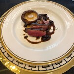 クイントカント - 鴨と原木椎茸