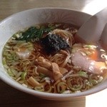 ドライブイン赤石 - ラーメン 650円