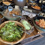 七色野菜　一隅の里 - 野菜サラダも、新鮮そのモノ(^_−)−☆