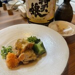 SAKE and - あん肝ポン酢