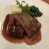 ステーキレストランそうま - 黒毛和牛ロースステーキ300g/2=150g