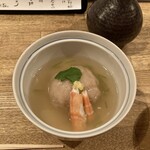 季節料理かたやま - 蓮根まんじゅう