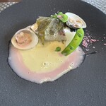 BISTROT REGAL - 真鯛と蛤 Sakura lunch