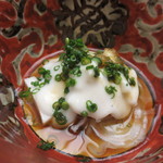 青山　仁 - ポン酢をかけたところ。