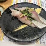 回転すし 活一鮮 - 生とろ鯖　※最初に食べた鯖が今日イチ美味しかったです。ほどよく脂がのっていて鮮度もよかったです。