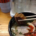 Okinawa Ryouri To Soki Soba Taiyou Shokudou - 肉そばの三枚肉の肉厚なこと♥