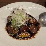口福菜 亀吉 - 鹿児島霧島三元豚ヒレ肉の北京式黒酢豚