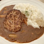 モリノテラス - 淡路玉ねぎのハンバーグカレーライス単品¥1768