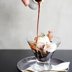 coffee jelly affogato