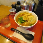 麺家明石 - 鶏天カレー丼