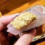 寿し富 - かわはぎ