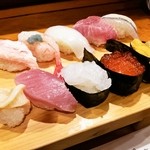 寿し富 - 特上にぎり