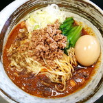 ら～めん　晴々 - 汁なし 担々麺＋味玉