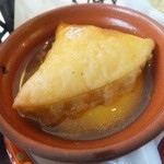 レストラン ポミエ - 鮭の南瓜クリーム