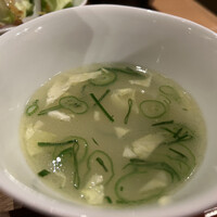 博多 鴨すき 鴨しゃぶ なかもぐろ - 鶏スープ