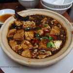 土鍋・大餃子 - 麻婆豆腐
