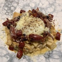 Lien - 青森県産イタリア米のリゾット　ホタルイカ　温泉卵