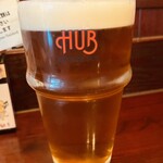 HUB - 1pint glass.