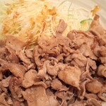 次男坊 - 豚の生姜焼きです