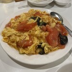 味坊 - トマトと玉子の炒め　一番美味しかった