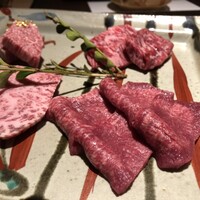 日本焼肉はせ川 表参道店 - 和牛４種。旨いです。