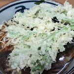 加賀 - にしんそばに春菊天をオン
